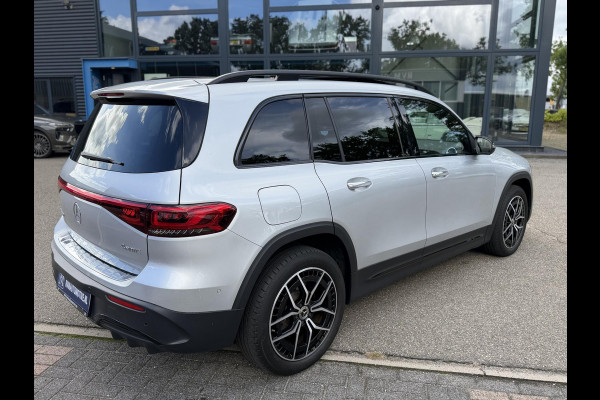 Mercedes-Benz EQB 300 4MATIC AMG Line 7p. 67 kWh | SOH 98% | NIGHT PAKKET | 360 CAMERA| 7 PERSOONS | RIJKLAAR + 12 MND BOVAG GARANTIE | STOEL VERWARMING | DODE HOEK |