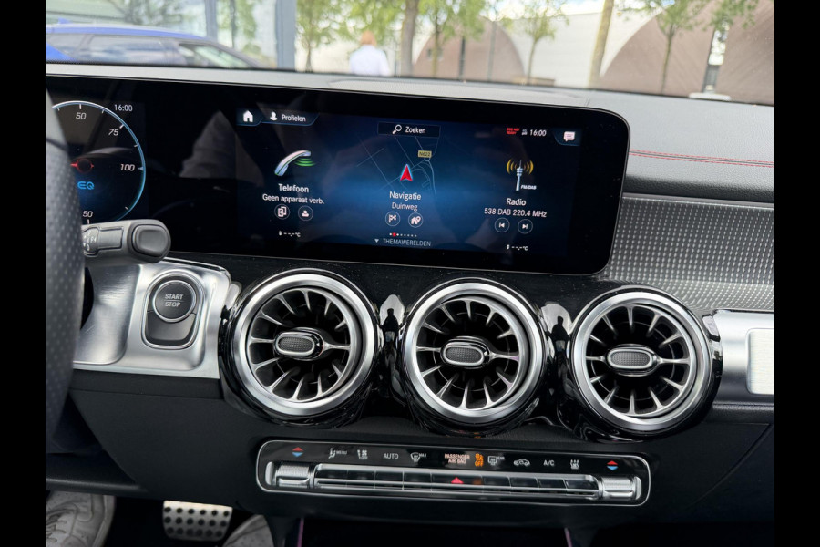 Mercedes-Benz EQB 300 4MATIC AMG Line 7p. 67 kWh | SOH 98% | NIGHT PAKKET | 360 CAMERA| 7 PERSOONS | RIJKLAAR + 12 MND BOVAG GARANTIE | STOEL VERWARMING | DODE HOEK |