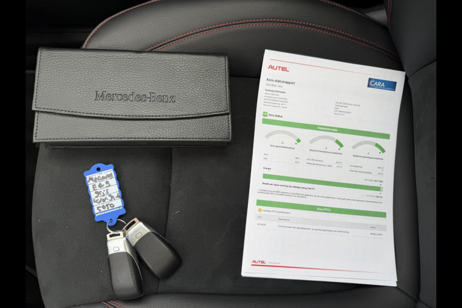 Mercedes-Benz EQB 300 4MATIC AMG Line 7p. 67 kWh | SOH 98% | NIGHT PAKKET | 360 CAMERA| 7 PERSOONS | RIJKLAAR + 12 MND BOVAG GARANTIE | STOEL VERWARMING | DODE HOEK |