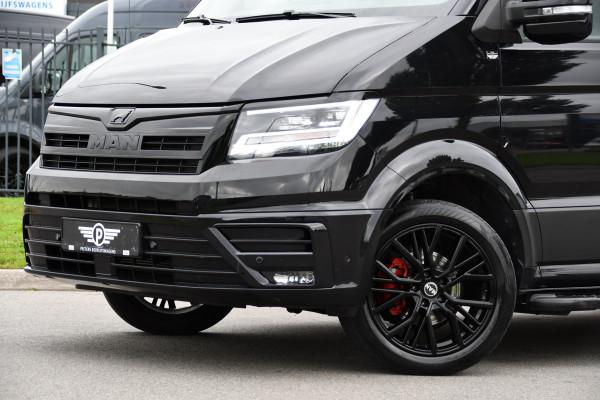 MAN TGE 3.180 35 2.0 L3H3 Black Edition Full Options! Adaptieve Cruise, Camera, Carplay, LED, 2 x Schuifdeur, Leder, Clima, Stoelverwarming, Automaat, 177pk, Uniek!