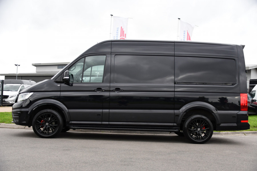 MAN TGE 3.180 35 2.0 L3H3 Black Edition Full Options! Adaptieve Cruise, Camera, Carplay, LED, 2 x Schuifdeur, Leder, Clima, Stoelverwarming, Automaat, 177pk, Uniek!