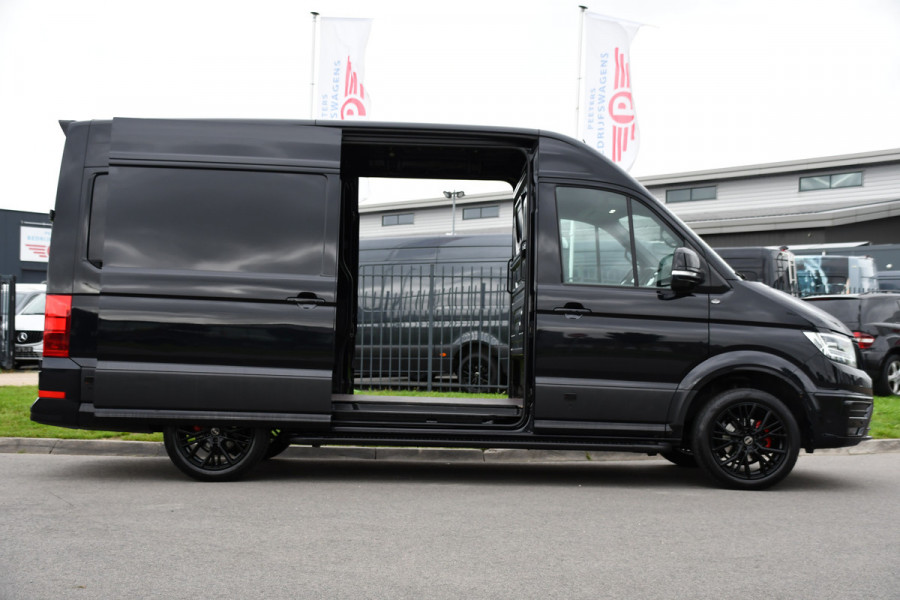 MAN TGE 3.180 35 2.0 L3H3 Black Edition Full Options! Adaptieve Cruise, Camera, Carplay, LED, 2 x Schuifdeur, Leder, Clima, Stoelverwarming, Automaat, 177pk, Uniek!