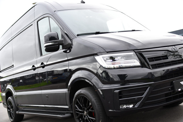 MAN TGE 3.180 35 2.0 L3H3 Black Edition Full Options! Adaptieve Cruise, Camera, Carplay, LED, 2 x Schuifdeur, Leder, Clima, Stoelverwarming, Automaat, 177pk, Uniek!