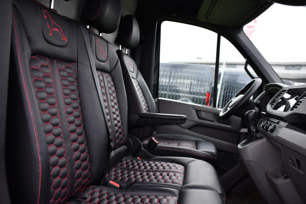 MAN TGE 3.180 35 2.0 L3H3 Black Edition Full Options! Adaptieve Cruise, Camera, Carplay, LED, 2 x Schuifdeur, Leder, Clima, Stoelverwarming, Automaat, 177pk, Uniek!