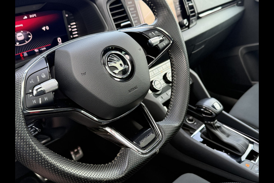 Škoda Karoq 1.5 TSI 150pk ACT DSG Sportline | Pano dak | Acc | Camera