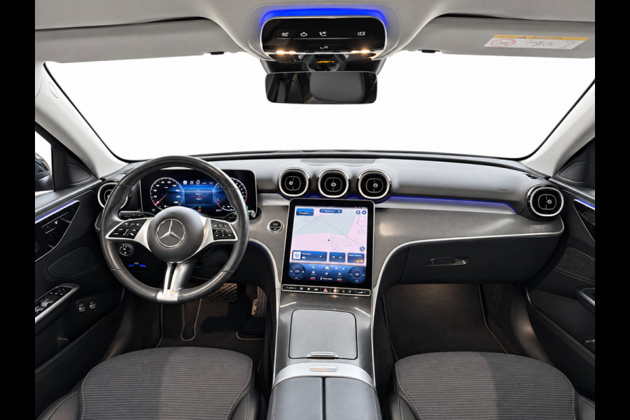 Mercedes-Benz C-Klasse Estate 300 e | Night | Head Up | Sfeer | MBUX | 1e eig. | Camera | Carplay | Distronic ACC | Head Up