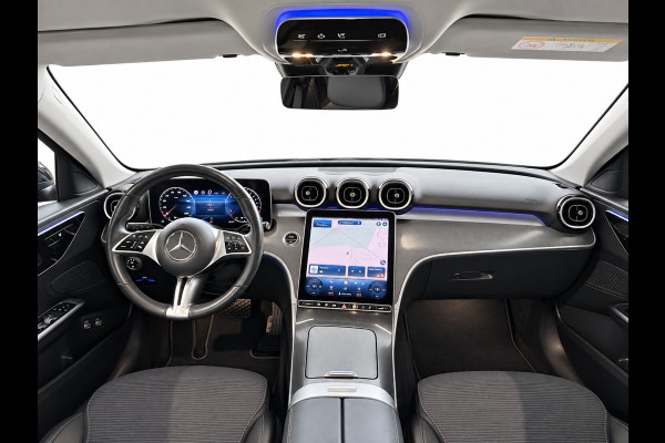 Mercedes-Benz C-Klasse Estate 300 e | Night | Head Up | Sfeer | MBUX | 1e eig. | Camera | Carplay | Distronic ACC | Head Up