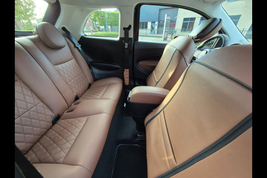 Fiat 500 42 kWh Top SoH 93% CarPlay Special Edition Amaretto Rund Leder interieur 2e Eig NAP