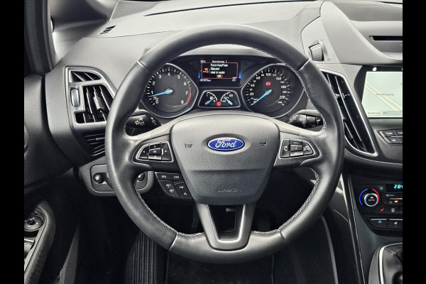Ford C-MAX 1.0 Titanium Dealeronderhouden | Zéér complete uitvoering | Trekhaak | Bi-xenon koplampen | Achteruitrijcamera | Automatisch inparkeren | Navigatie etc.