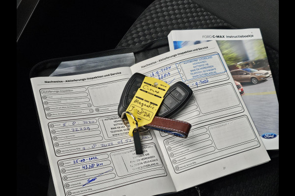 Ford C-MAX 1.0 Titanium Dealeronderhouden | Zéér complete uitvoering | Trekhaak | Bi-xenon koplampen | Achteruitrijcamera | Automatisch inparkeren | Navigatie etc.