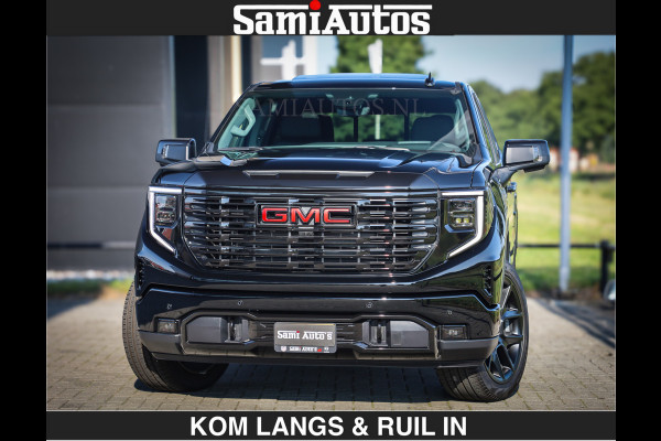 GMC Sierra DENALI 6.2 V8 426PK Full Option | De Meest Luxe Pick-Up in zijn Klasse | Comfortabele Dubbele Cabine met Royale 5 Zitplaatsen | BPM vrij | Nu Leverbaar uit Voorraad | Voorraad Nr 2058 | De specialist in Amerikaanse pick‑ups in Nederland en Europa.