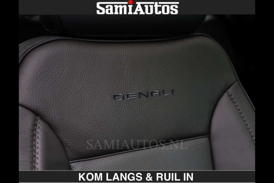 GMC Sierra DENALI 6.2 V8 426PK Full Option | De Meest Luxe Pick-Up in zijn Klasse | Comfortabele Dubbele Cabine met Royale 5 Zitplaatsen | BPM vrij | Nu Leverbaar uit Voorraad | Voorraad Nr 2058 | De specialist in Amerikaanse pick‑ups in Nederland en Europa.