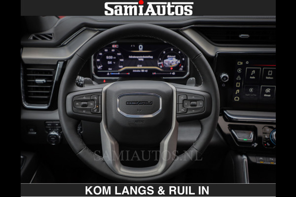 GMC Sierra DENALI 6.2 V8 426PK Full Option | De Meest Luxe Pick-Up in zijn Klasse | Comfortabele Dubbele Cabine met Royale 5 Zitplaatsen | BPM vrij | Nu Leverbaar uit Voorraad | Voorraad Nr 2058 | De specialist in Amerikaanse pick‑ups in Nederland en Europa.