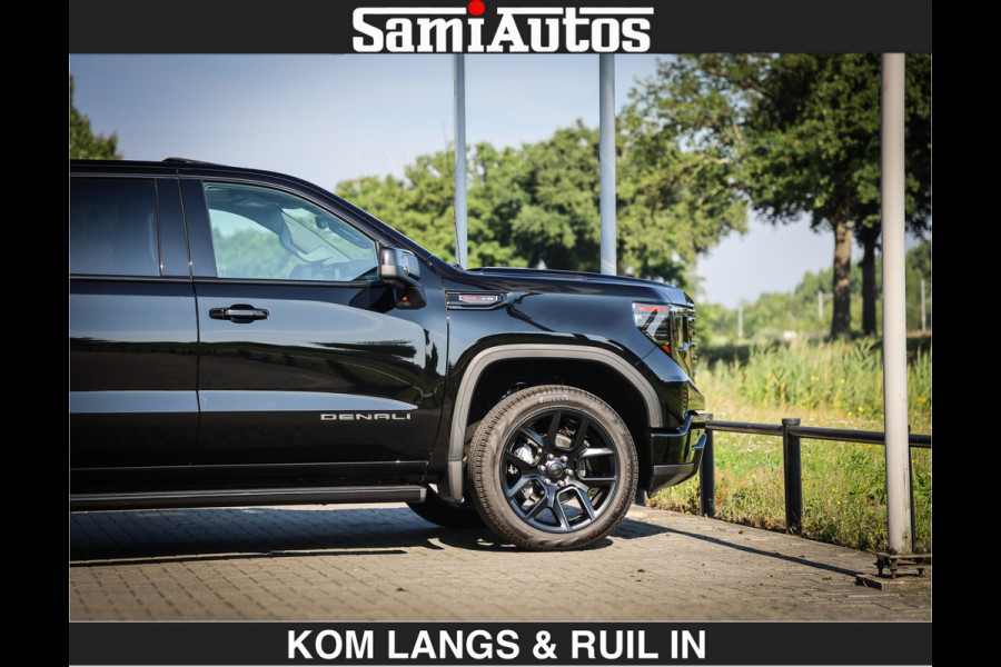 GMC Sierra DENALI 6.2 V8 426PK Full Option | De Meest Luxe Pick-Up in zijn Klasse | Comfortabele Dubbele Cabine met Royale 5 Zitplaatsen | BPM vrij | Nu Leverbaar uit Voorraad | Voorraad Nr 2058 | De specialist in Amerikaanse pick‑ups in Nederland en Europa.