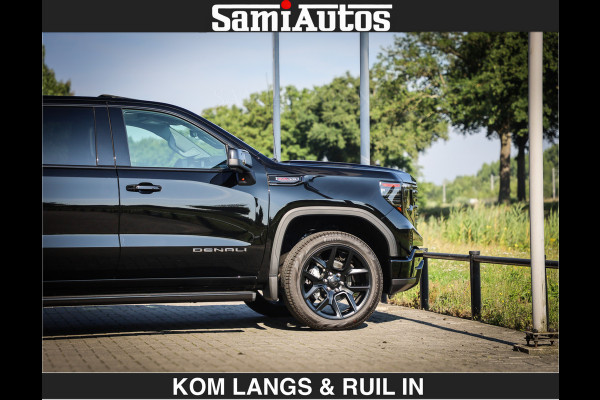 GMC Sierra DENALI 6.2 V8 426PK Full Option | De Meest Luxe Pick-Up in zijn Klasse | Comfortabele Dubbele Cabine met Royale 5 Zitplaatsen | BPM vrij | Nu Leverbaar uit Voorraad | Voorraad Nr 2058 | De specialist in Amerikaanse pick‑ups in Nederland en Europa.