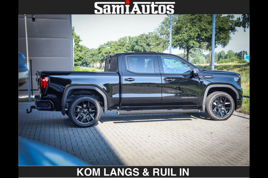GMC Sierra DENALI 6.2 V8 426PK Full Option | De Meest Luxe Pick-Up in zijn Klasse | Comfortabele Dubbele Cabine met Royale 5 Zitplaatsen | BPM vrij | Nu Leverbaar uit Voorraad | Voorraad Nr 2058 | De specialist in Amerikaanse pick‑ups in Nederland en Europa.