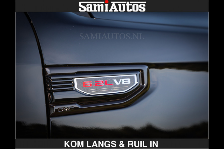 GMC Sierra DENALI 6.2 V8 426PK Full Option | De Meest Luxe Pick-Up in zijn Klasse | Comfortabele Dubbele Cabine met Royale 5 Zitplaatsen | BPM vrij | Nu Leverbaar uit Voorraad | Voorraad Nr 2058 | De specialist in Amerikaanse pick‑ups in Nederland en Europa.