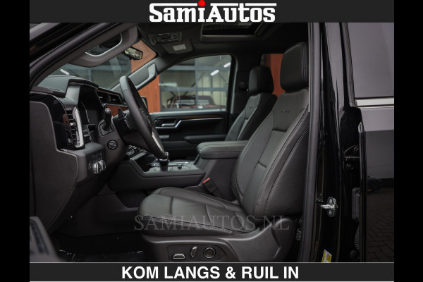 GMC Sierra DENALI 6.2 V8 426PK Full Option | De Meest Luxe Pick-Up in zijn Klasse | Comfortabele Dubbele Cabine met Royale 5 Zitplaatsen | BPM vrij | Nu Leverbaar uit Voorraad | Voorraad Nr 2058 | De specialist in Amerikaanse pick‑ups in Nederland en Europa.
