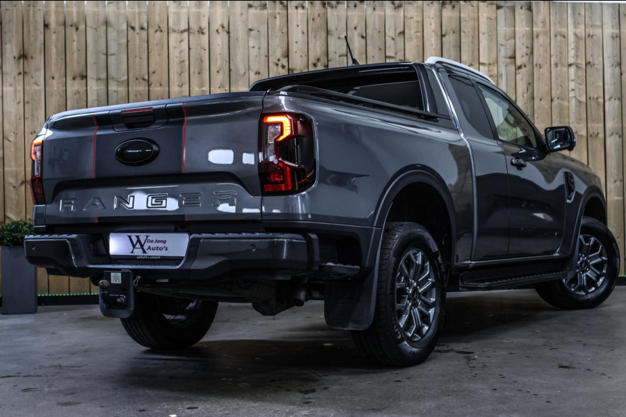 Ford Ranger 2.0 Super Cab EcoBlue Wildtrak *Trekhaak*360 Camera*Leder*