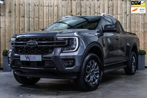 Ford Ranger 2.0 Super Cab EcoBlue Wildtrak *Trekhaak*360 Camera*Leder*