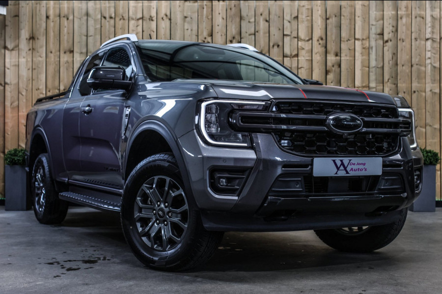Ford Ranger 2.0 Super Cab EcoBlue Wildtrak *Trekhaak*360 Camera*Leder*