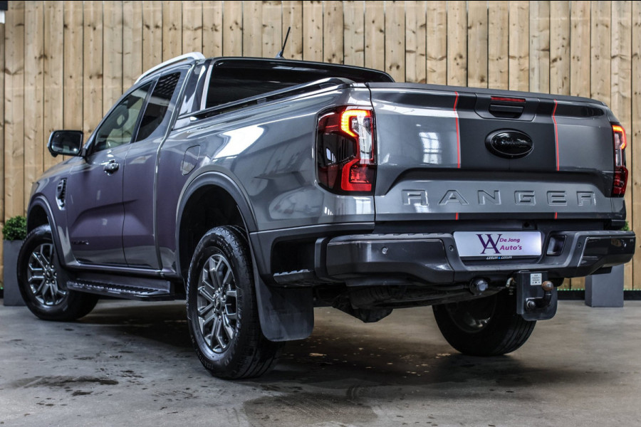 Ford Ranger 2.0 Super Cab EcoBlue Wildtrak *Trekhaak*360 Camera*Leder*