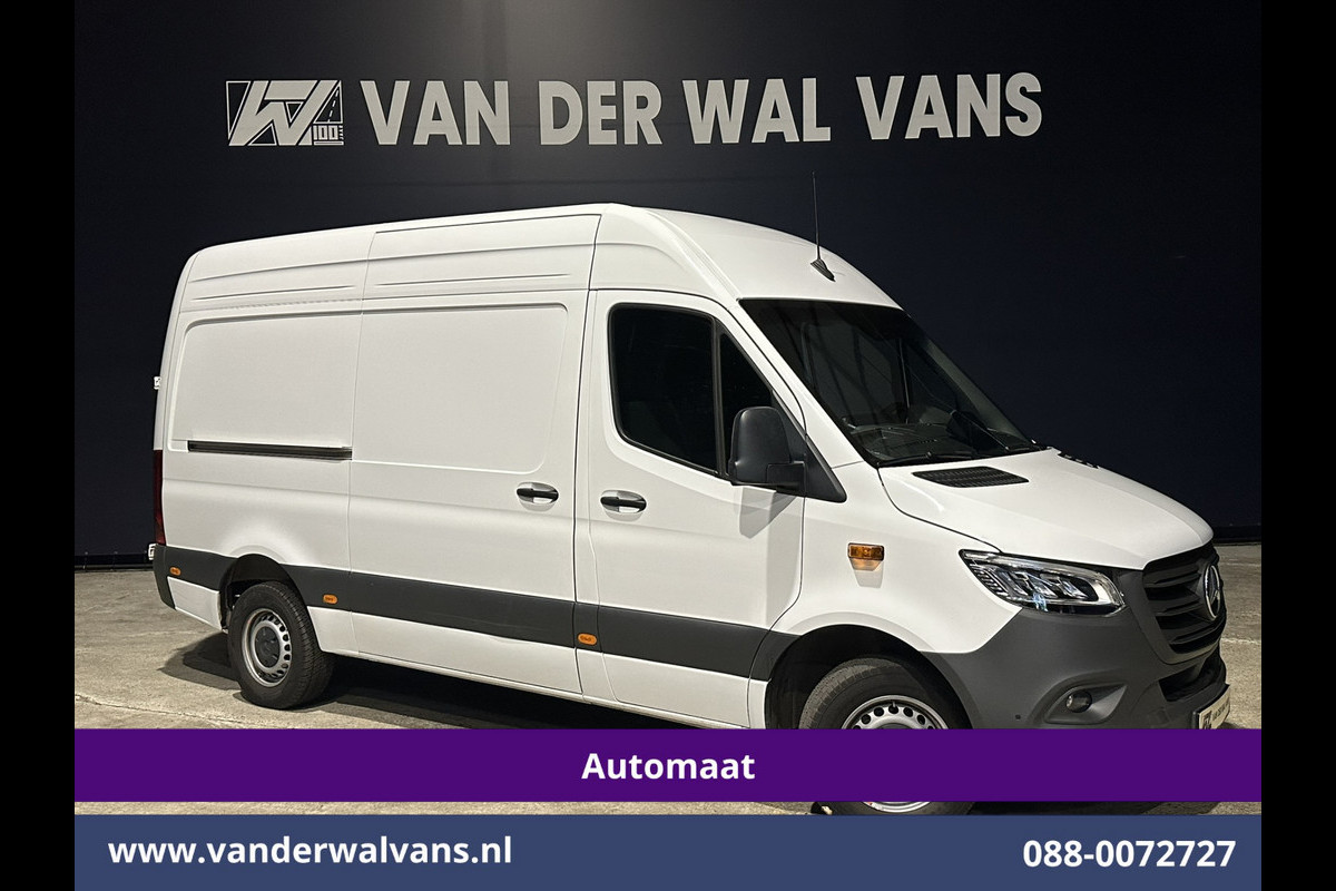 Mercedes-Benz Sprinter 317 CDI 170pk 9G-Tronic Automaat L2H2 Euro6 Airco | Camera | Navigatie | Adaptieve Cruisecontrol | LED Chauffeursstoel, Stoelverwarming, Parkeersensoren, Bijrijdersbank