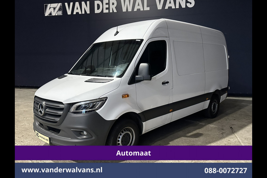 Mercedes-Benz Sprinter 317 CDI 170pk 9G-Tronic Automaat L2H2 Euro6 Airco | Camera | Navigatie | Adaptieve Cruisecontrol | LED Chauffeursstoel, Stoelverwarming, Parkeersensoren, Bijrijdersbank