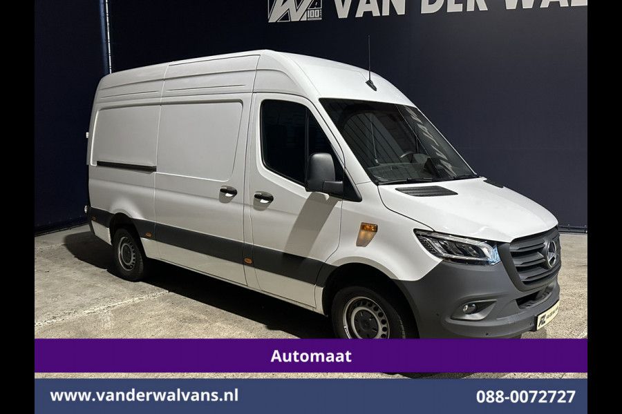 Mercedes-Benz Sprinter 317 CDI 170pk 9G-Tronic Automaat L2H2 Euro6 Airco | Camera | Navigatie | Adaptieve Cruisecontrol | LED Chauffeursstoel, Stoelverwarming, Parkeersensoren, Bijrijdersbank