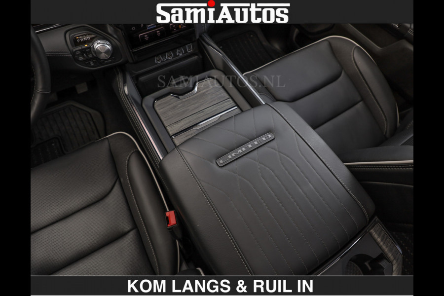 Dodge Ram Limited 540 PK | HUD | LUCHTVERING | MASSAGE | PASSAGIERSSCHERM | De Meest Luxe en Volle Pick-Up in zijn Klasse | Comfortabele Dubbele Cabine met Royale 5 Zitplaatsen | Voorraadnummer: 2370 - 5411 | De specialist in Amerikaanse pick‑ups in Nederland en Europa.