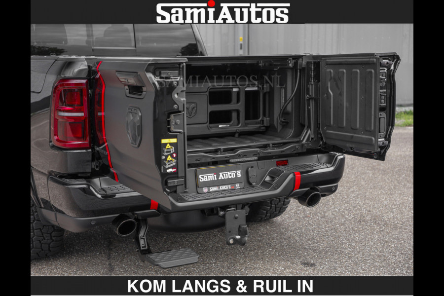 Dodge Ram Limited 540 PK | HUD | LUCHTVERING | MASSAGE | PASSAGIERSSCHERM | De Meest Luxe en Volle Pick-Up in zijn Klasse | Comfortabele Dubbele Cabine met Royale 5 Zitplaatsen | Voorraadnummer: 2370 - 5411 | De specialist in Amerikaanse pick‑ups in Nederland en Europa.