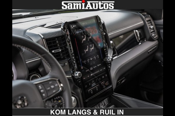 Dodge Ram Limited 540 PK | HUD | LUCHTVERING | MASSAGE | PASSAGIERSSCHERM | De Meest Luxe en Volle Pick-Up in zijn Klasse | Comfortabele Dubbele Cabine met Royale 5 Zitplaatsen | Voorraadnummer: 2370 - 5411 | De specialist in Amerikaanse pick‑ups in Nederland en Europa.