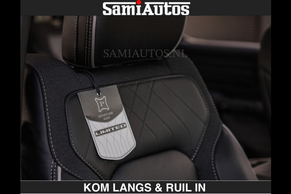 Dodge Ram Limited 540 PK | HUD | LUCHTVERING | MASSAGE | PASSAGIERSSCHERM | De Meest Luxe en Volle Pick-Up in zijn Klasse | Comfortabele Dubbele Cabine met Royale 5 Zitplaatsen | Voorraadnummer: 2370 - 5411 | De specialist in Amerikaanse pick‑ups in Nederland en Europa.
