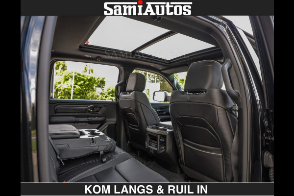 Dodge Ram Limited 540 PK | HUD | LUCHTVERING | MASSAGE | PASSAGIERSSCHERM | De Meest Luxe en Volle Pick-Up in zijn Klasse | Comfortabele Dubbele Cabine met Royale 5 Zitplaatsen | Voorraadnummer: 2370 - 5411 | De specialist in Amerikaanse pick‑ups in Nederland en Europa.