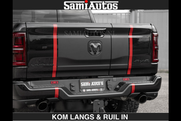 Dodge Ram Limited 540 PK | HUD | LUCHTVERING | MASSAGE | PASSAGIERSSCHERM | De Meest Luxe en Volle Pick-Up in zijn Klasse | Comfortabele Dubbele Cabine met Royale 5 Zitplaatsen | Voorraadnummer: 2370 - 5411 | De specialist in Amerikaanse pick‑ups in Nederland en Europa.