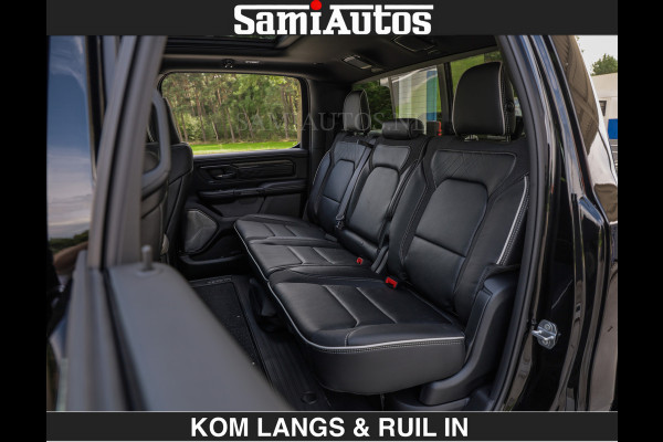 Dodge Ram Limited 540 PK | HUD | LUCHTVERING | MASSAGE | PASSAGIERSSCHERM | De Meest Luxe en Volle Pick-Up in zijn Klasse | Comfortabele Dubbele Cabine met Royale 5 Zitplaatsen | Voorraadnummer: 2370 - 5411 | De specialist in Amerikaanse pick‑ups in Nederland en Europa.