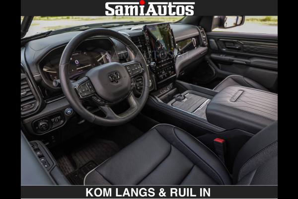 Dodge Ram Limited 540 PK | HUD | LUCHTVERING | MASSAGE | PASSAGIERSSCHERM | De Meest Luxe en Volle Pick-Up in zijn Klasse | Comfortabele Dubbele Cabine met Royale 5 Zitplaatsen | Voorraadnummer: 2370 - 5411 | De specialist in Amerikaanse pick‑ups in Nederland en Europa.