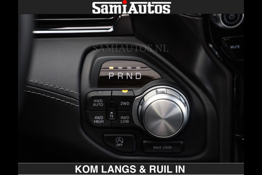 Dodge Ram Limited 540 PK | HUD | LUCHTVERING | MASSAGE | PASSAGIERSSCHERM | De Meest Luxe en Volle Pick-Up in zijn Klasse | Comfortabele Dubbele Cabine met Royale 5 Zitplaatsen | Voorraadnummer: 2370 - 5411 | De specialist in Amerikaanse pick‑ups in Nederland en Europa.