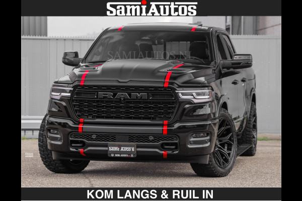 Dodge Ram Limited 540 PK | HUD | LUCHTVERING | MASSAGE | PASSAGIERSSCHERM | De Meest Luxe en Volle Pick-Up in zijn Klasse | Comfortabele Dubbele Cabine met Royale 5 Zitplaatsen | Voorraadnummer: 2370 - 5411 | De specialist in Amerikaanse pick‑ups in Nederland en Europa.