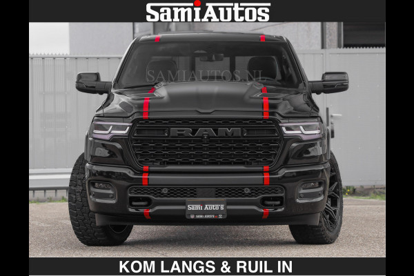 Dodge Ram Limited 540 PK | HUD | LUCHTVERING | MASSAGE | PASSAGIERSSCHERM | De Meest Luxe en Volle Pick-Up in zijn Klasse | Comfortabele Dubbele Cabine met Royale 5 Zitplaatsen | Voorraadnummer: 2370 - 5411 | De specialist in Amerikaanse pick‑ups in Nederland en Europa.