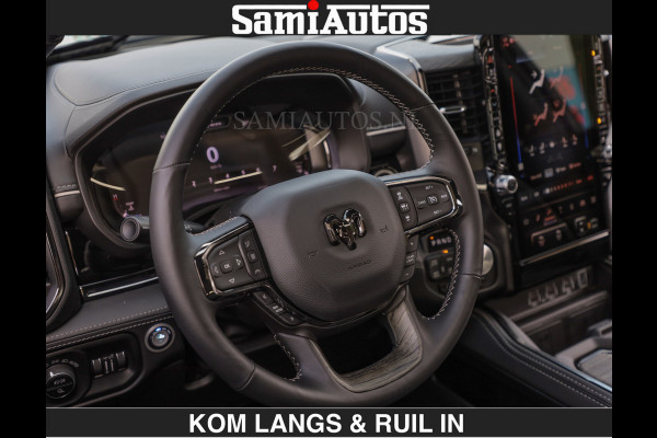 Dodge Ram Limited 540 PK | HUD | LUCHTVERING | MASSAGE | PASSAGIERSSCHERM | De Meest Luxe en Volle Pick-Up in zijn Klasse | Comfortabele Dubbele Cabine met Royale 5 Zitplaatsen | Voorraadnummer: 2370 - 5411 | De specialist in Amerikaanse pick‑ups in Nederland en Europa.