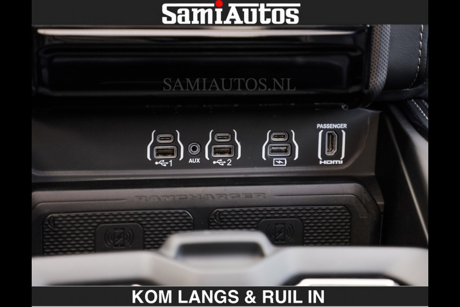 Dodge Ram Limited 540 PK | HUD | LUCHTVERING | MASSAGE | PASSAGIERSSCHERM | De Meest Luxe en Volle Pick-Up in zijn Klasse | Comfortabele Dubbele Cabine met Royale 5 Zitplaatsen | Voorraadnummer: 2370 - 5411 | De specialist in Amerikaanse pick‑ups in Nederland en Europa.