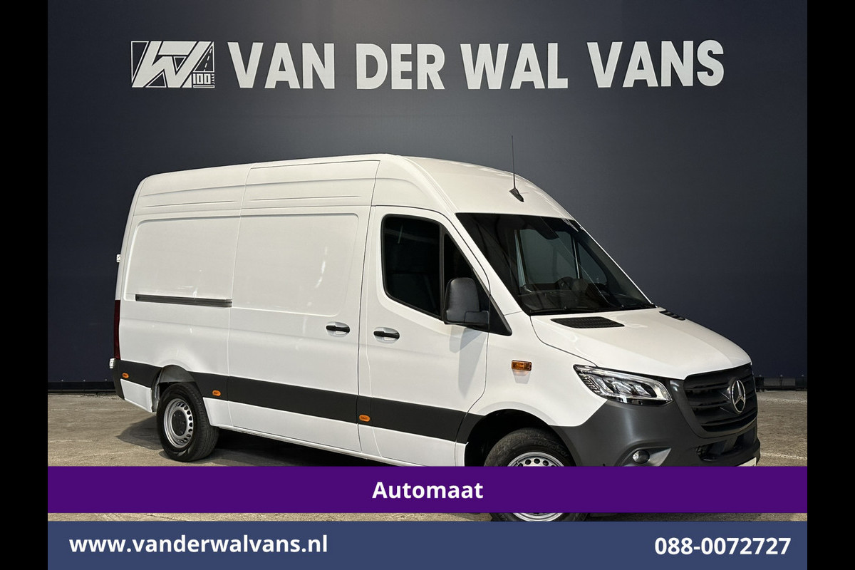 Mercedes-Benz Sprinter 317 CDI 170pk 9G-Tronic Automaat L2H2 Euro6 Airco | Camera | Navigatie | Adaptieve Cruisecontrol | LED Chauffeursstoel, Stoelverwarming, Parkeersensoren, Bijrijdersbank