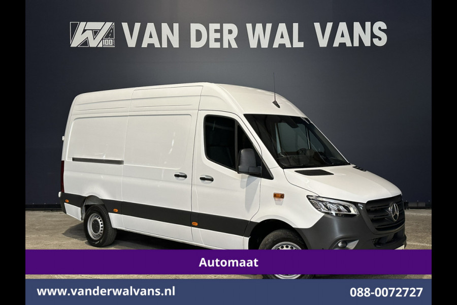 Mercedes-Benz Sprinter 317 CDI 170pk 9G-Tronic Automaat L2H2 Euro6 Airco | Camera | Navigatie | Adaptieve Cruisecontrol | LED Chauffeursstoel, Stoelverwarming, Parkeersensoren, Bijrijdersbank