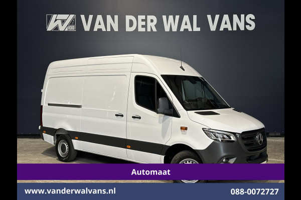 Mercedes-Benz Sprinter 317 CDI 170pk 9G-Tronic Automaat L2H2 Euro6 Airco | Camera | Navigatie | Adaptieve Cruisecontrol | LED Chauffeursstoel, Stoelverwarming, Parkeersensoren, Bijrijdersbank