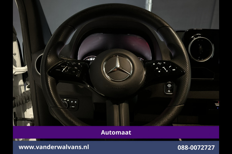 Mercedes-Benz Sprinter 317 CDI 170pk 9G-Tronic Automaat L2H2 Euro6 Airco | Camera | Navigatie | Adaptieve Cruisecontrol | LED Chauffeursstoel, Stoelverwarming, Parkeersensoren, Bijrijdersbank
