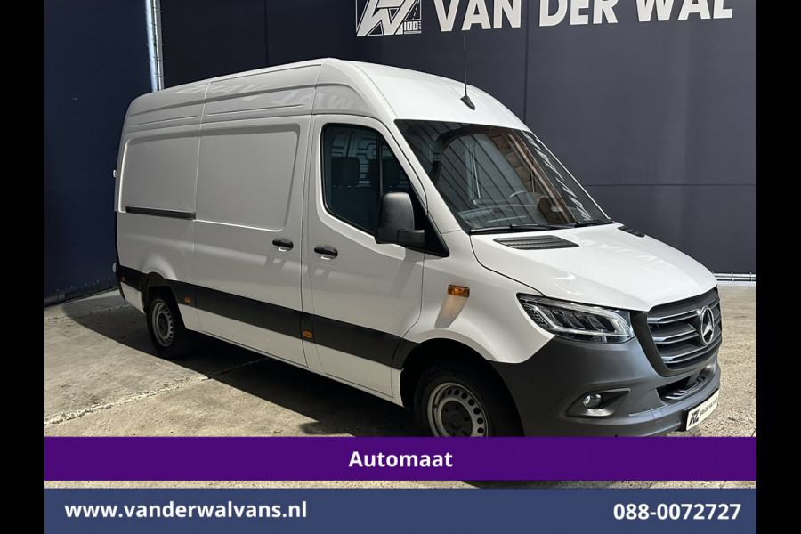 Mercedes-Benz Sprinter 317 CDI 170pk 9G-Tronic Automaat L2H2 Euro6 Airco | Camera | Navigatie | Adaptieve Cruisecontrol | LED Chauffeursstoel, Stoelverwarming, Parkeersensoren, Bijrijdersbank