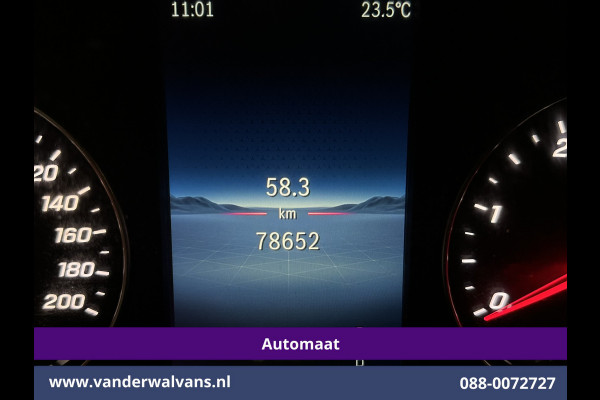 Mercedes-Benz Sprinter 317 CDI 170pk 9G-Tronic Automaat L2H2 Euro6 Airco | Camera | Navigatie | Adaptieve Cruisecontrol | LED Chauffeursstoel, Stoelverwarming, Parkeersensoren, Bijrijdersbank