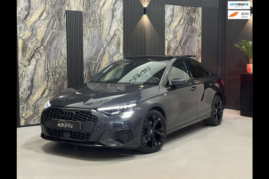 Audi A3 LIMOUSINE 35 TFSI S-line Black Optic|PANO|VIRTUAL|KUIPSTOELEN RS|MEMORY|HEAD UP