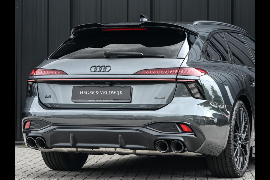 Audi A6 Avant 2.0 e-hybrid quattro S Competition | Pano | B&O | Achterasbesturing | Ambiance Interieur | 360 Camera | Head-Up | Trekhaak | Memory-Seats | Stoelverwarming | Passagiers Display | Active Cruise |